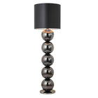 Bollamp 170 cm antraciet staal glas