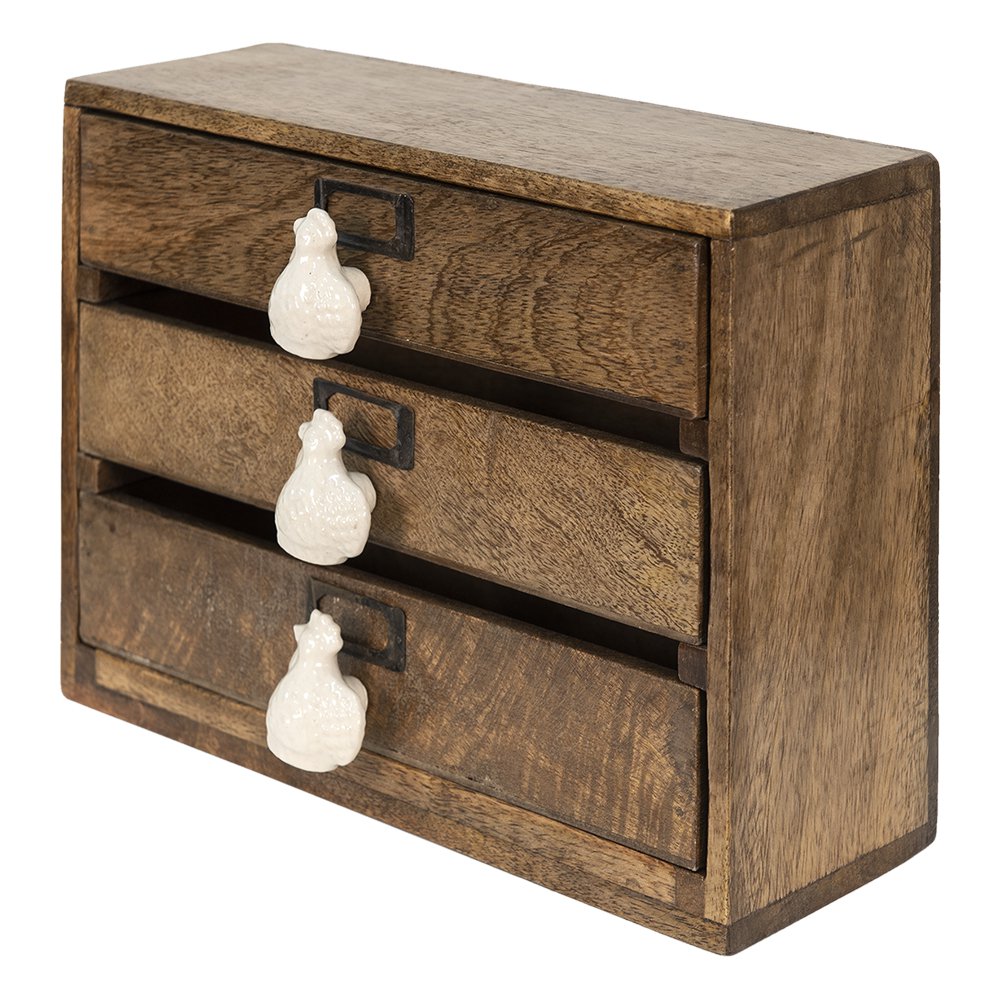 Mini drawer cabinet 29x14x22 cm