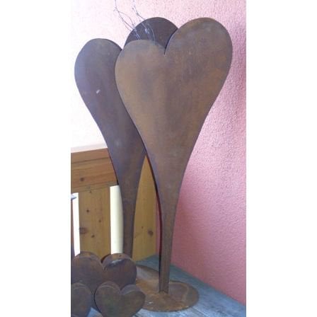Roesthart plantenhart metaal 70 cm