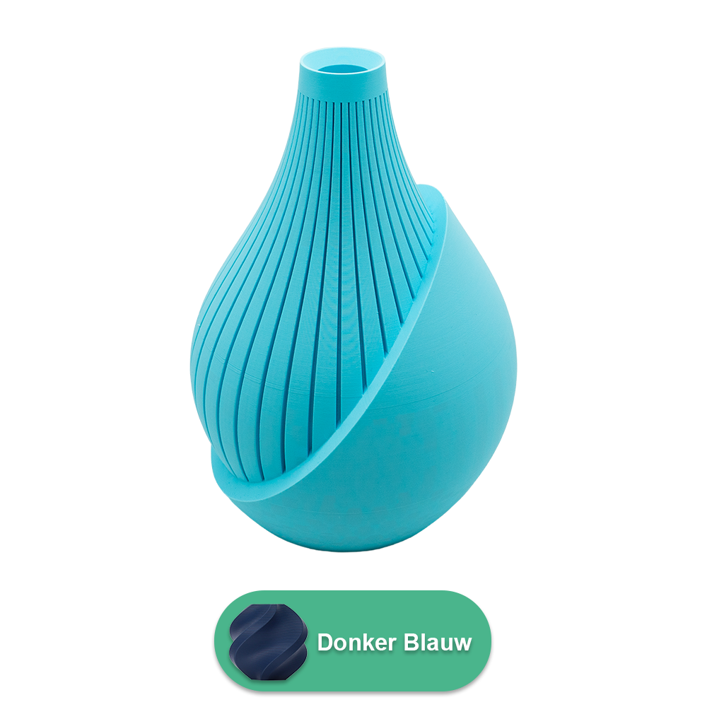 Elodie 3D vase - 3D printed vase - Sustainable PLA - Suitable for artificial flowers