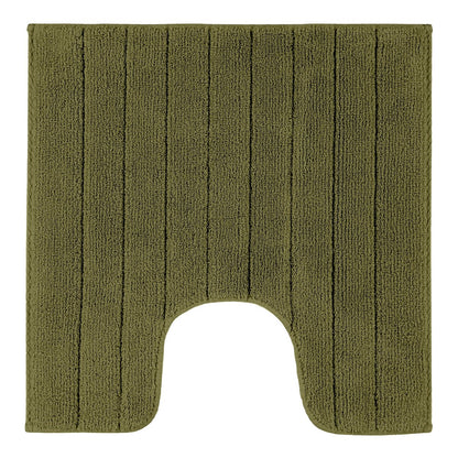 Toiletmat 60x60 cm katoen groen