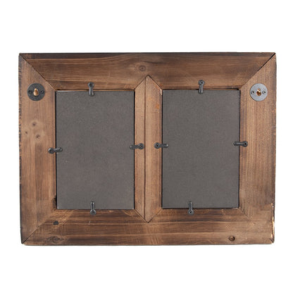 Fotolijst 10x15 cm Zwart Hout Fotokader