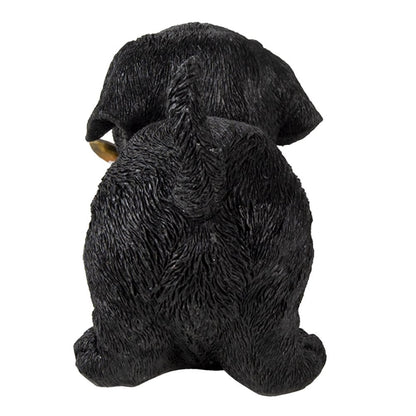 Figure Dog 20x8x11 cm Black Plastic Home Accessories