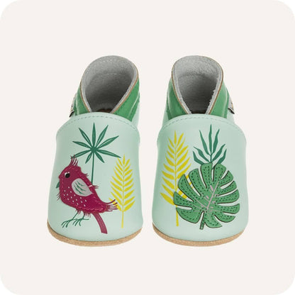 Soft leather baby shoes Cardinal Tropical