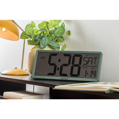 Wandklok tafelklok Retro LCD