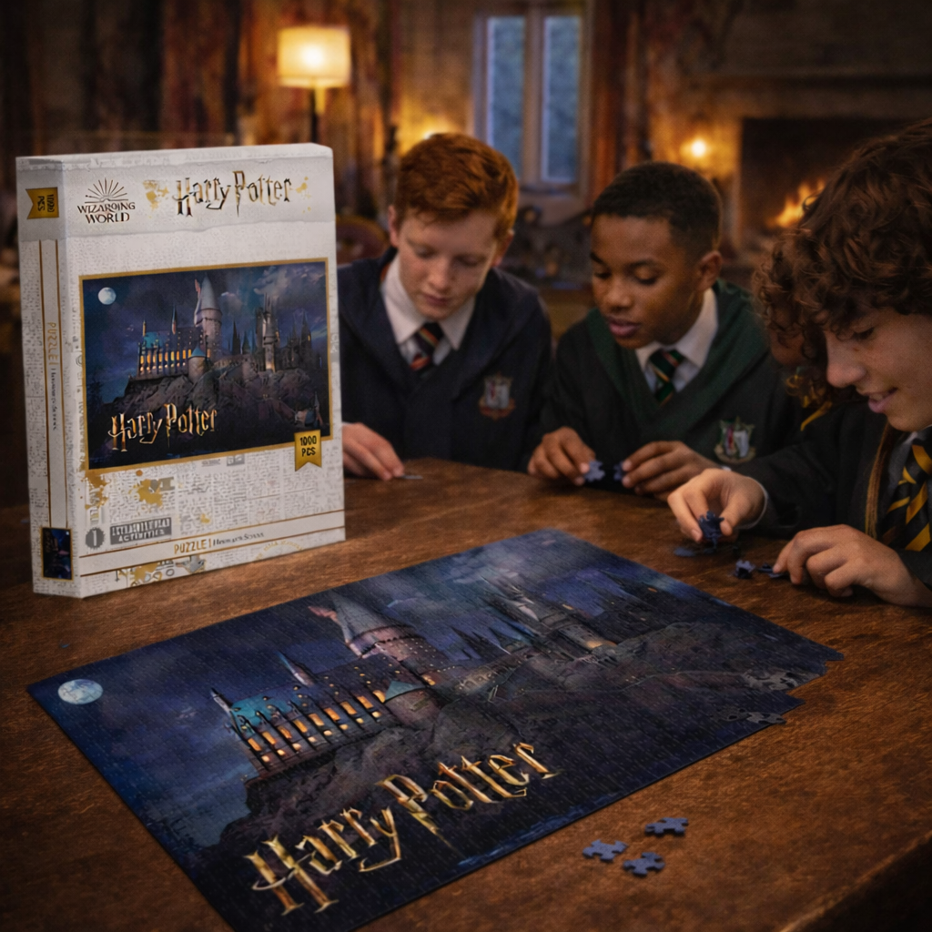 Puzzel 1000 stukjes Hogwarts School