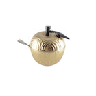 Sugar Pot golden apple shape