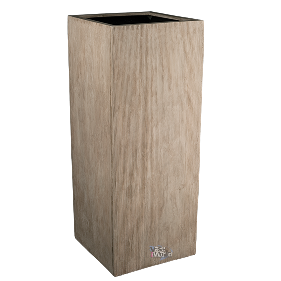 Plantenpot Jakarta 40x40x100 cm beige
