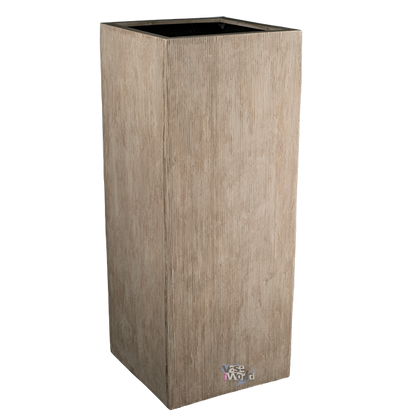 Plantenpot Jakarta 40x40x100 cm beige