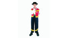 Clown Kids Costume Cowboy 7-9 Years