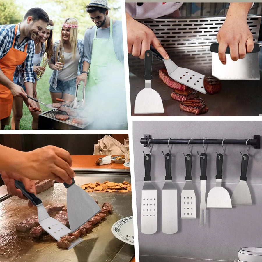Barbecue set 29-delig roestvrij staal