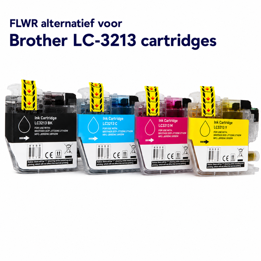 FLWR alternative for Brother LC-3213 cartridges