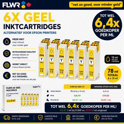 FLWR inktcartridge alternatief Epson 29XL