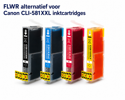 FLWR inktcartridge alternatief Canon CLI-581XXL