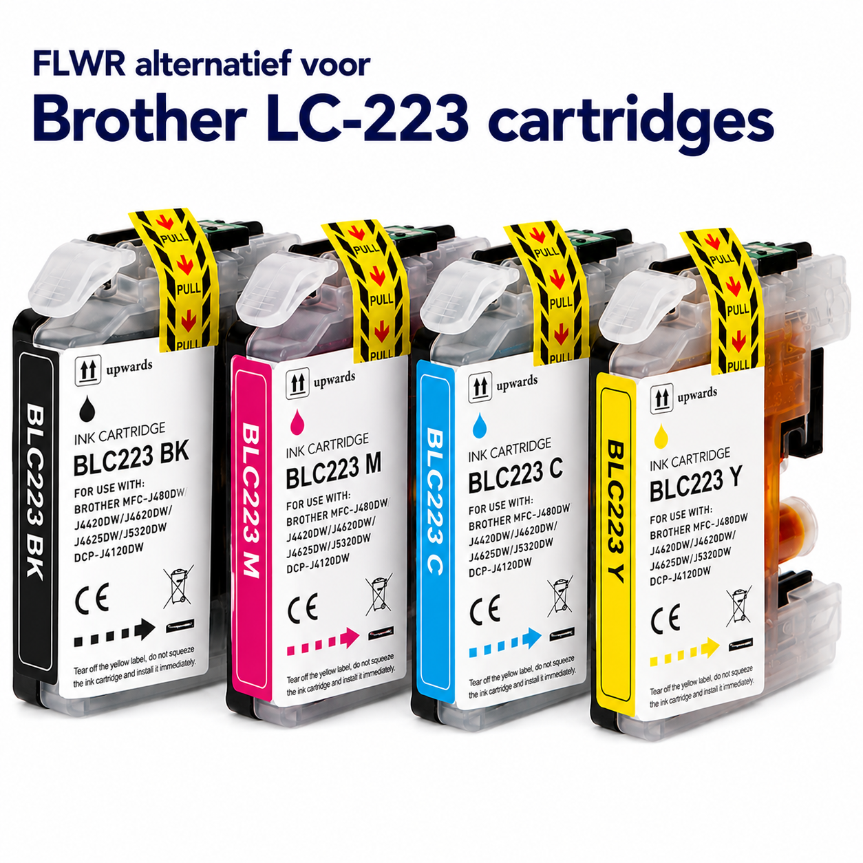 Brother LC-223 inktcartridges alternatief
