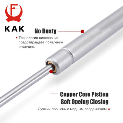 KAK Soft Close Kastscharnieren en Klepsteunen 6-15 kg (4 stuks)