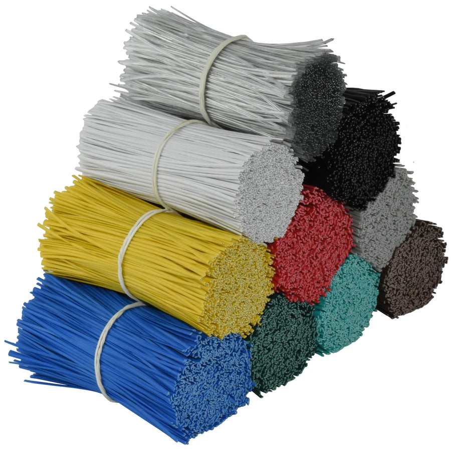 Draaibinders plantenondersteuning 100 stuks gecoat metaaldraad