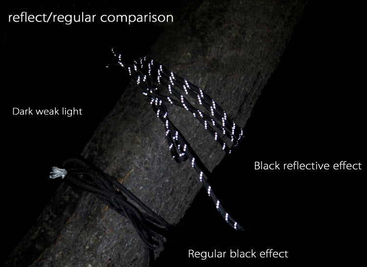 Stevig touw / Reflectief Paracord 4 mm 7 strengs