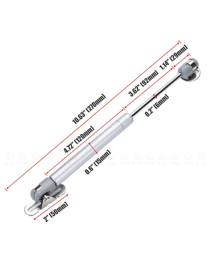 KAK Soft Close Kastscharnieren en Klepsteunen 6-15 kg (4 stuks)