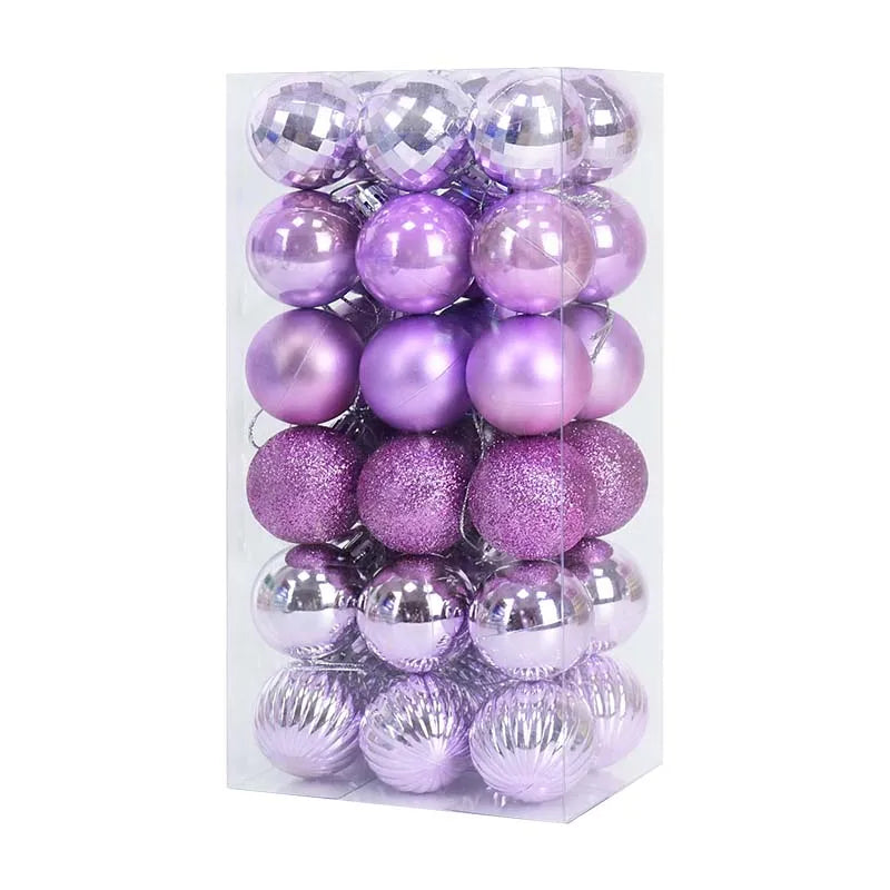 Kerstballen set decoratie
