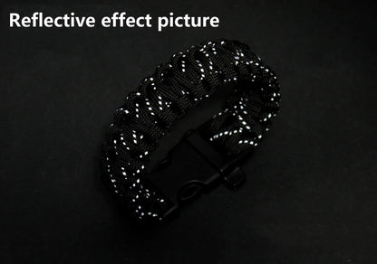 Stevig touw / Reflectief Paracord 4 mm 7 strengs