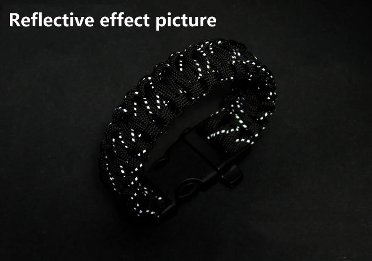 Stevig touw / Reflectief Paracord 4 mm 7 strengs