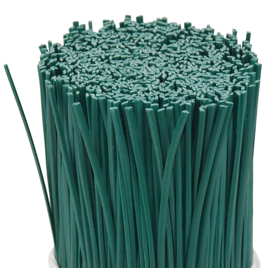 Draaibinders plantenondersteuning 100 stuks gecoat metaaldraad