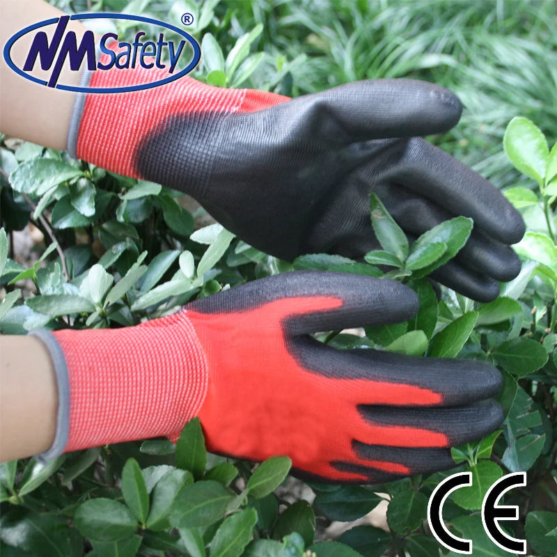 Werkhandschoenen PU-coating 12 paar