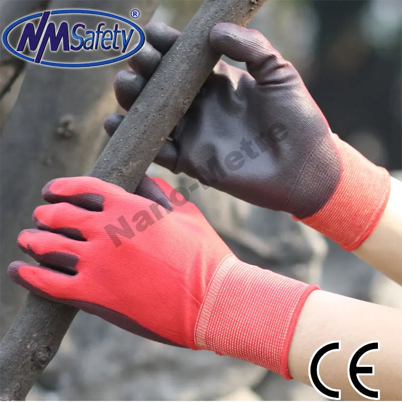 Werkhandschoenen PU-coating 12 paar