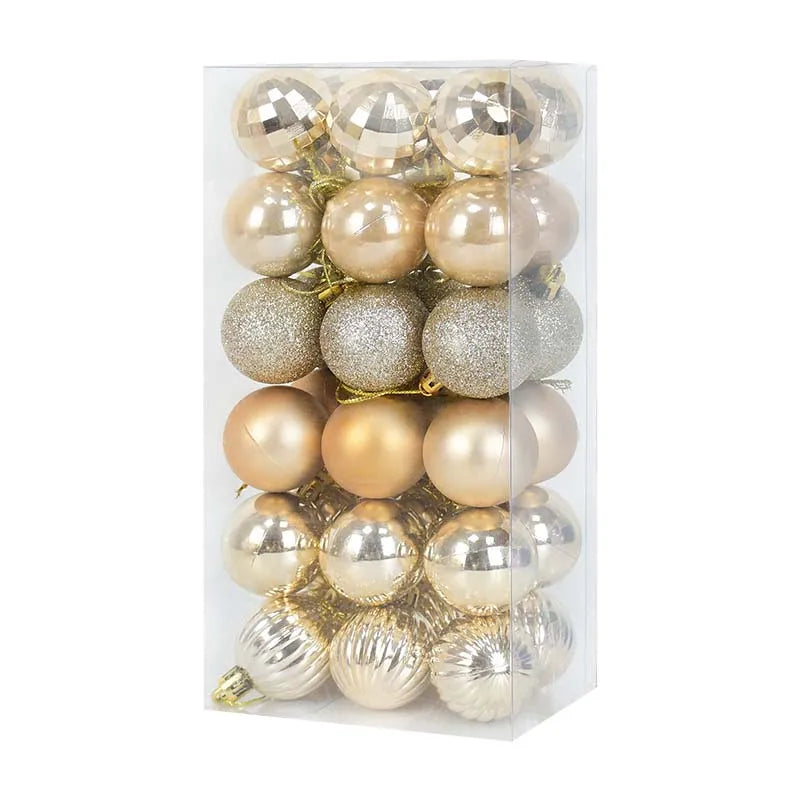 Kerstballen set decoratie