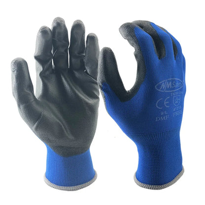 Werkhandschoenen PU-coating 12 paar