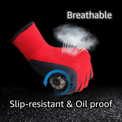 Werkhandschoenen PU-coating 12 paar