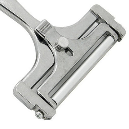 Aluminium kaasplank met instelbare dikte en uitschuifbaar snijblad