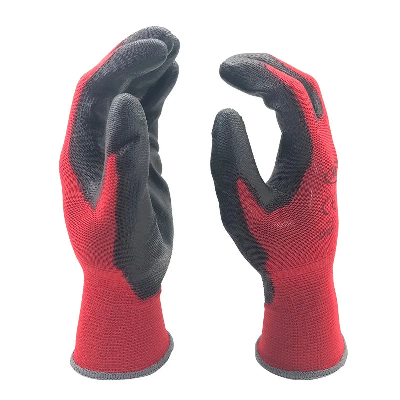 Werkhandschoenen PU-coating 12 paar