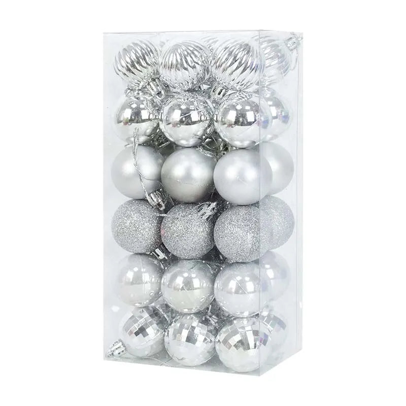 Kerstballen set decoratie