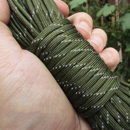 Stevig touw / Reflectief Paracord 4 mm 7 strengs