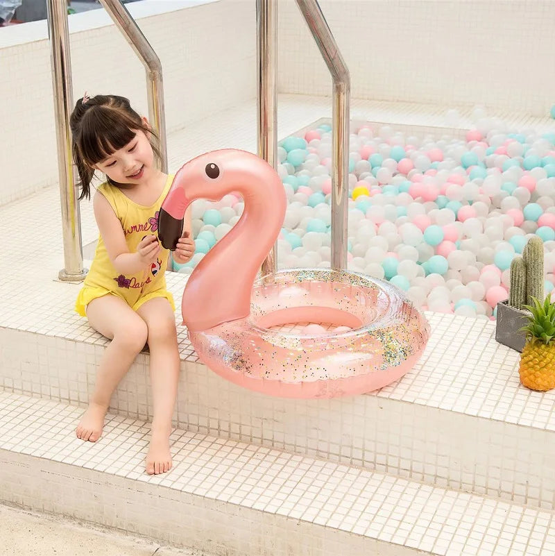 Inflatable Swim Ring Unicorn Flamingo