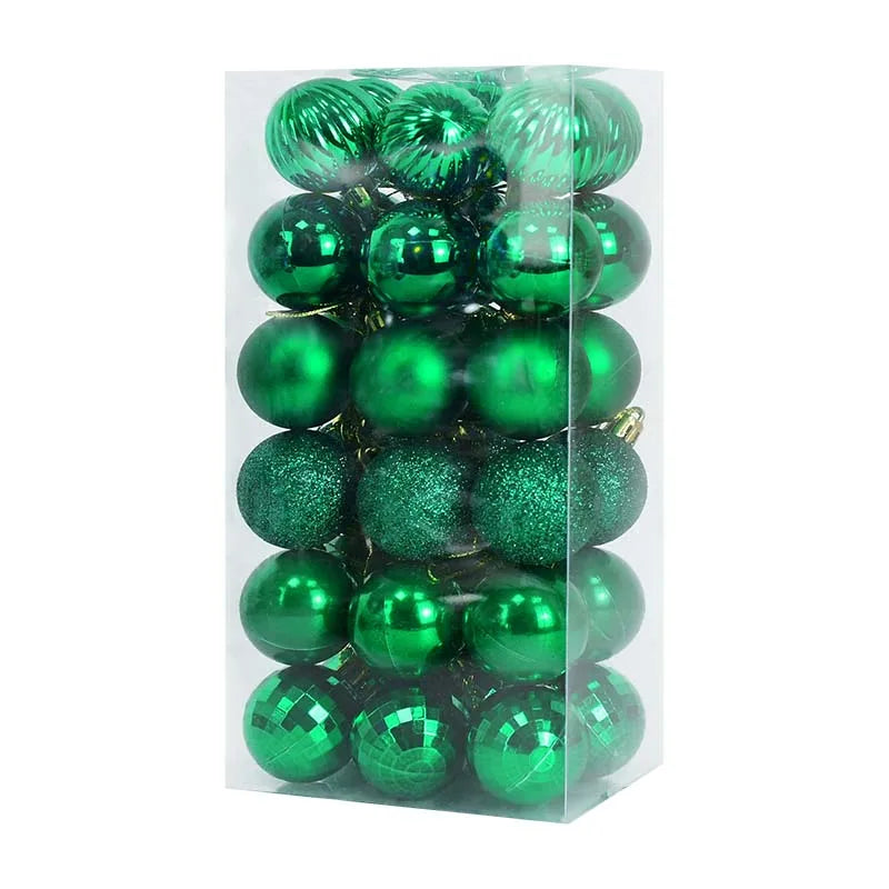 Kerstballen set decoratie