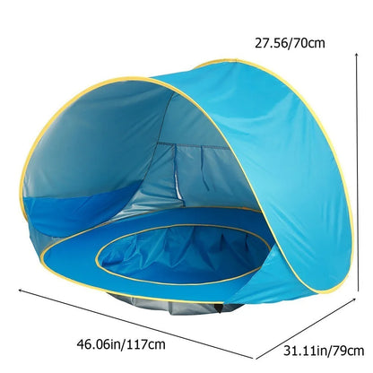 Strandtent met zwembadfunctie UPF 50+