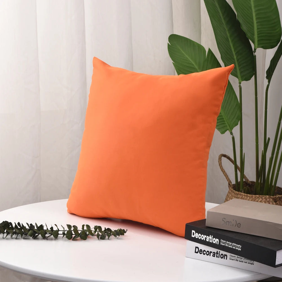 Kussenhoes waterdicht 40-70 cm effen twill polyester