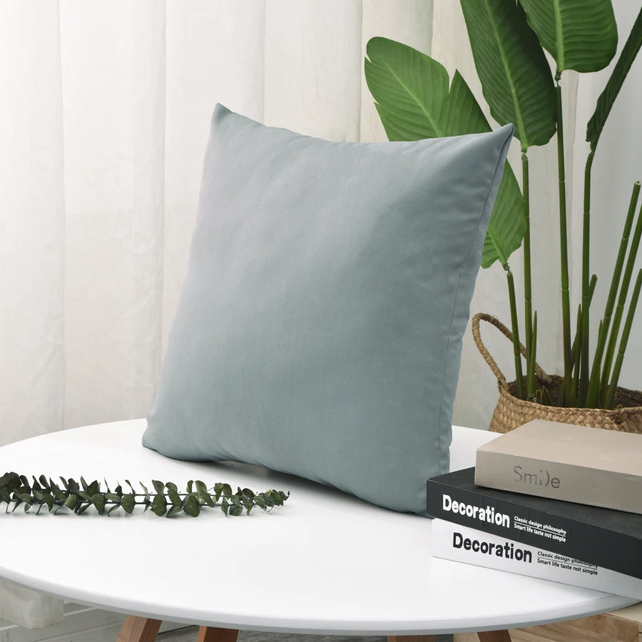 Kussenhoes waterdicht 40-70 cm effen twill polyester
