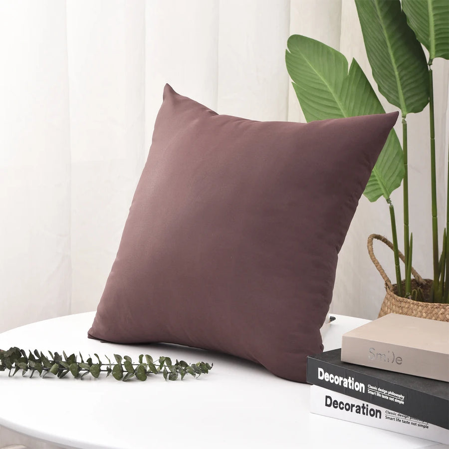 Kussenhoes waterdicht 40-70 cm effen twill polyester