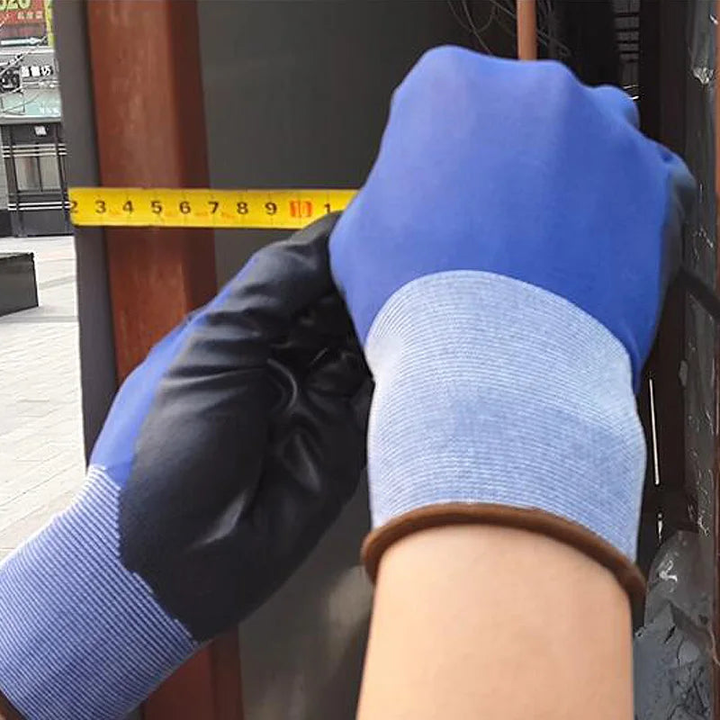 Werkhandschoenen PU-coating 12 paar