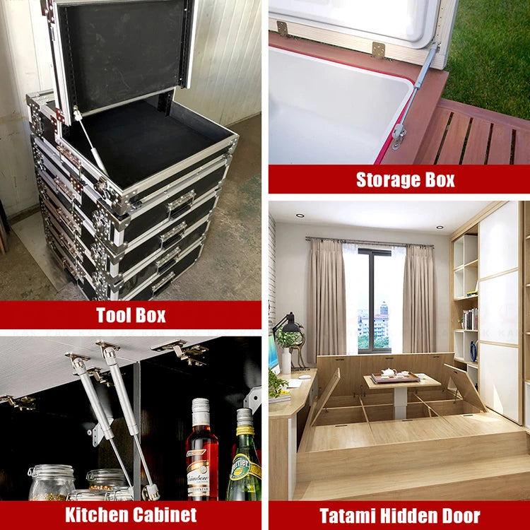 KAK Soft Close Kastscharnieren en Klepsteunen 6-15 kg (4 stuks)