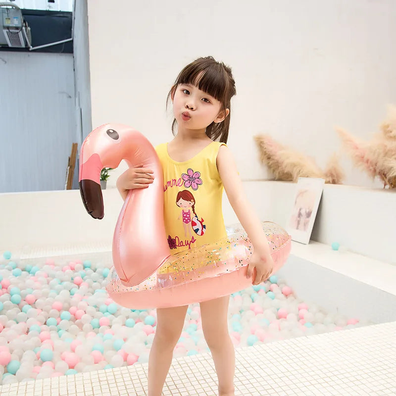 Inflatable Swim Ring Unicorn Flamingo