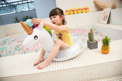 Opblaasbare Zwemband Unicorn Flamingo voor Zomerse Waterpret