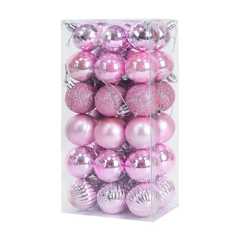 Kerstballen set decoratie