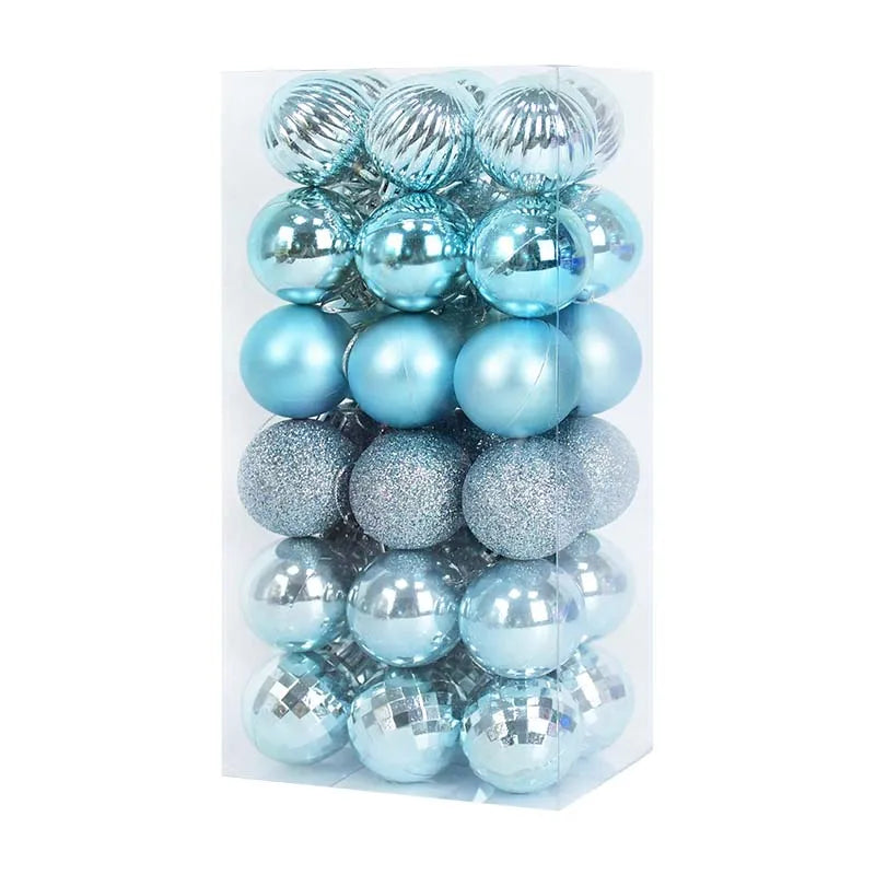 Kerstballen set decoratie