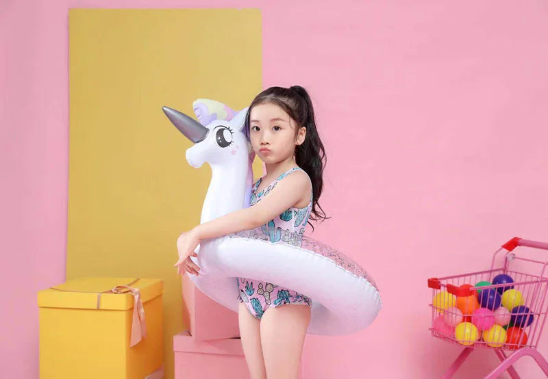 Inflatable Swim Ring Unicorn Flamingo