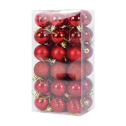 Kerstballen set decoratie